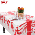 Blood Handprint Peva Toalha de Tablecloth para Halloween